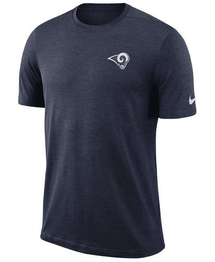 Nike Men's Los Angeles Rams Coaches T-Shirt - Macy's