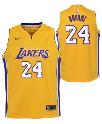 Nike Kobe Bryant Los Angeles Lakers City Edition Swingman Jersey, Big Boys  (8-20) - Macy's