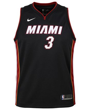 Dwyane Wade Miami Heat Black City Edition Swingman Jersey (Youth Sizes)