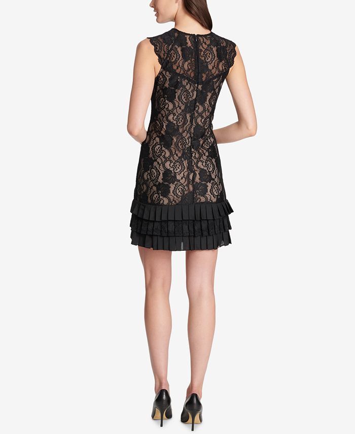 kensie Lace RuffledHem Dress Macy's
