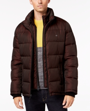 Calvin Klein Men's Full-Zip Puffer Coat Created for Macy's