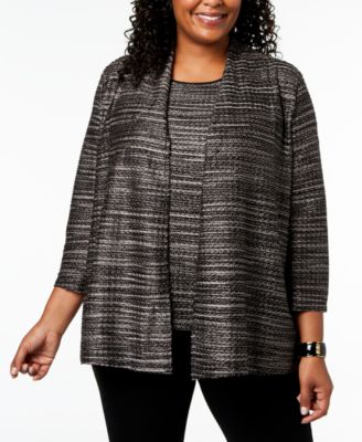 macy's womens plus size jackets