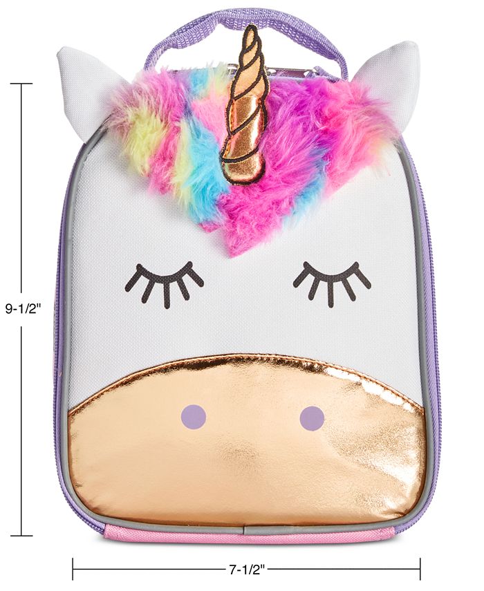 Fluffy Unicorn Lunch Bag