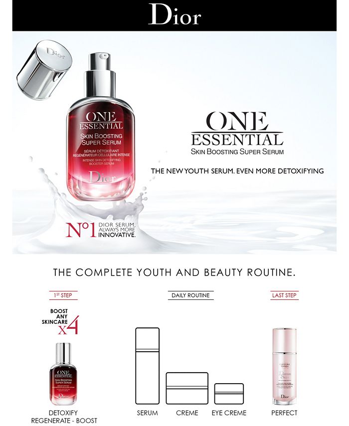 Dior 3Pc. One Essential Serum Set Macy's