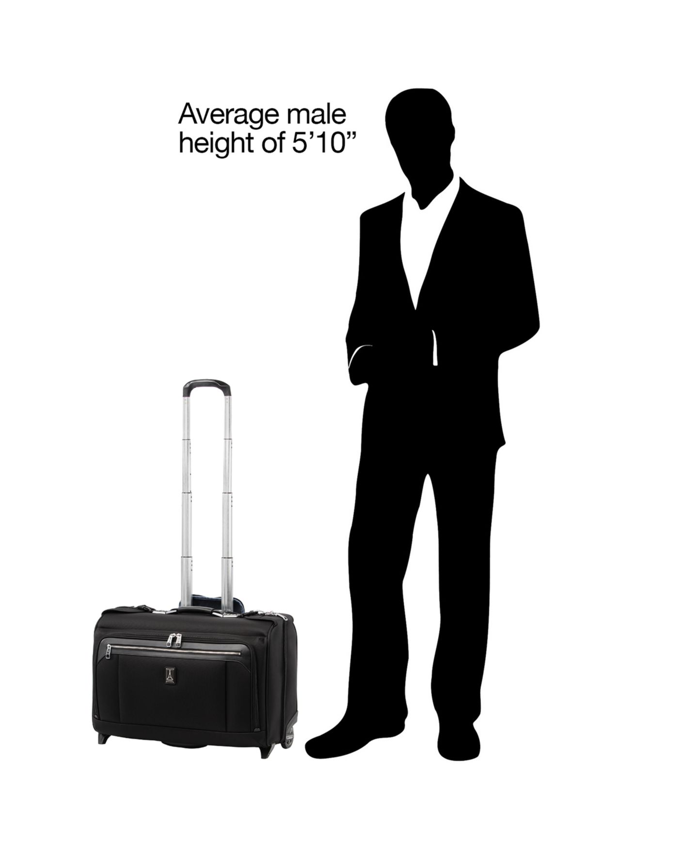 Сумка Travelpro Platinum® Elite Carry-On Rolling Garment — фото 12