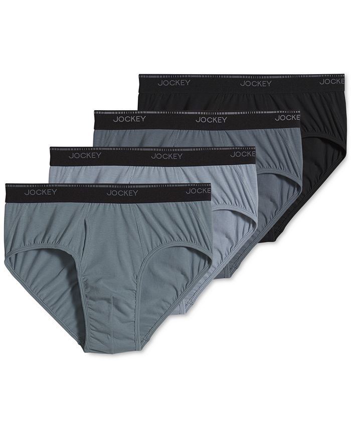 Jockey Men's 4-Pk. MaxStretch Briefs - Macy's