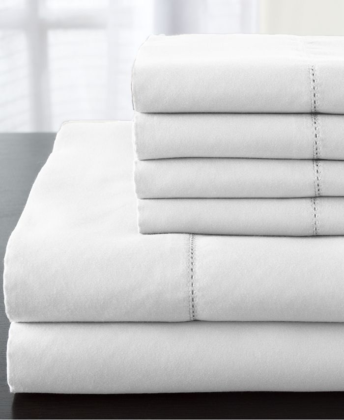 Elite Home Solid Luxury 1200Thread Count 6Pc. California King Sheet