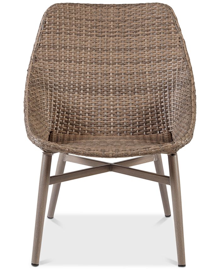 Furniture Jayce Outdoor Accent Chair (Set Of 2) Macy's