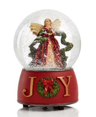 Holiday Lane - Angel Musical Water Globe
