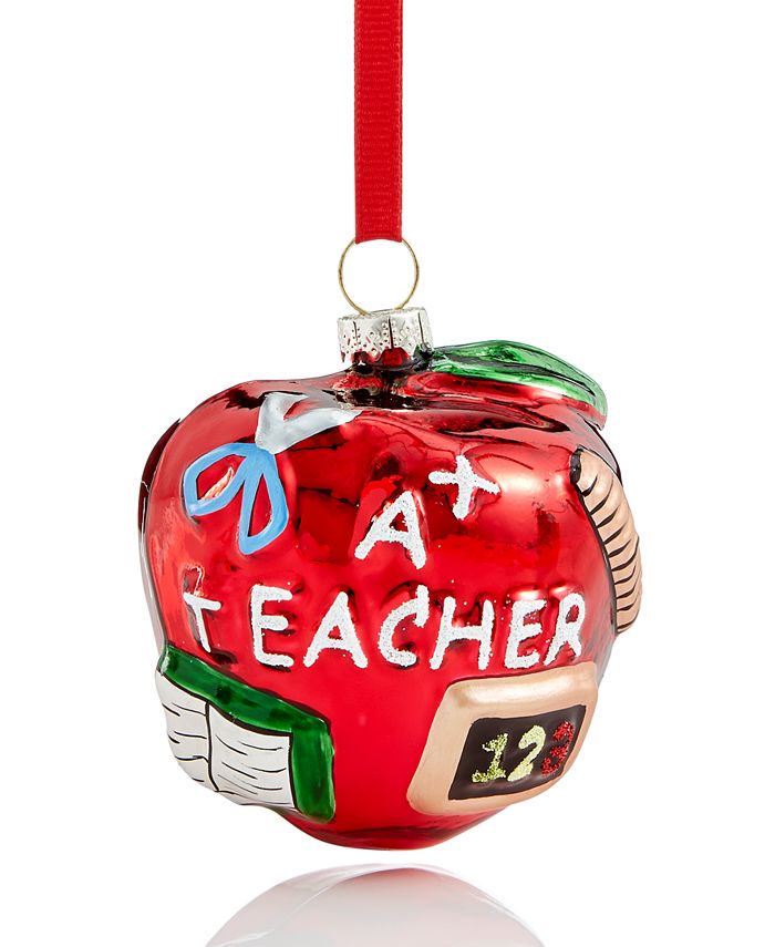 Holiday Lane All About You Teacher A Ornament Created For