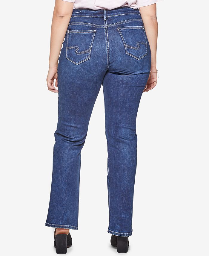avery slim boot silver jeans