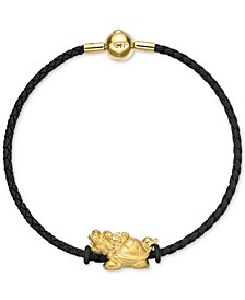 Dragon Braided Bracelet in 24k Gold