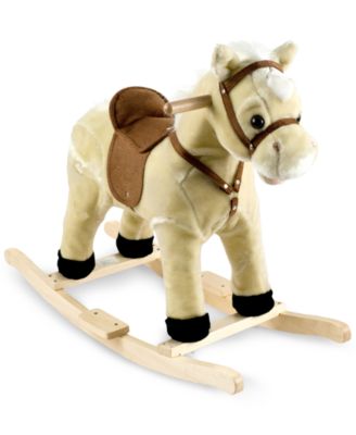 Trademark Global Happy Trails Li'l Henry the Rocking Horse, 23.375