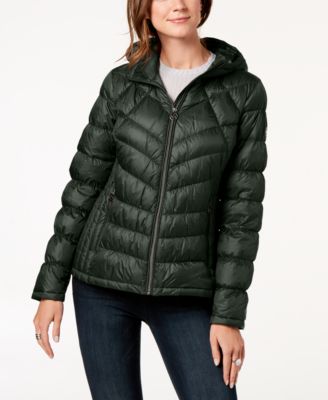 Michael Kors - Hooded Packable Puffer Coat