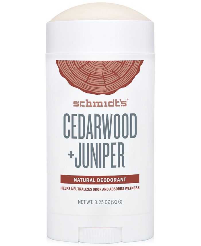 Schmidt's Deodorant Cedarwood Juniper Deodorant Stick - Macy's