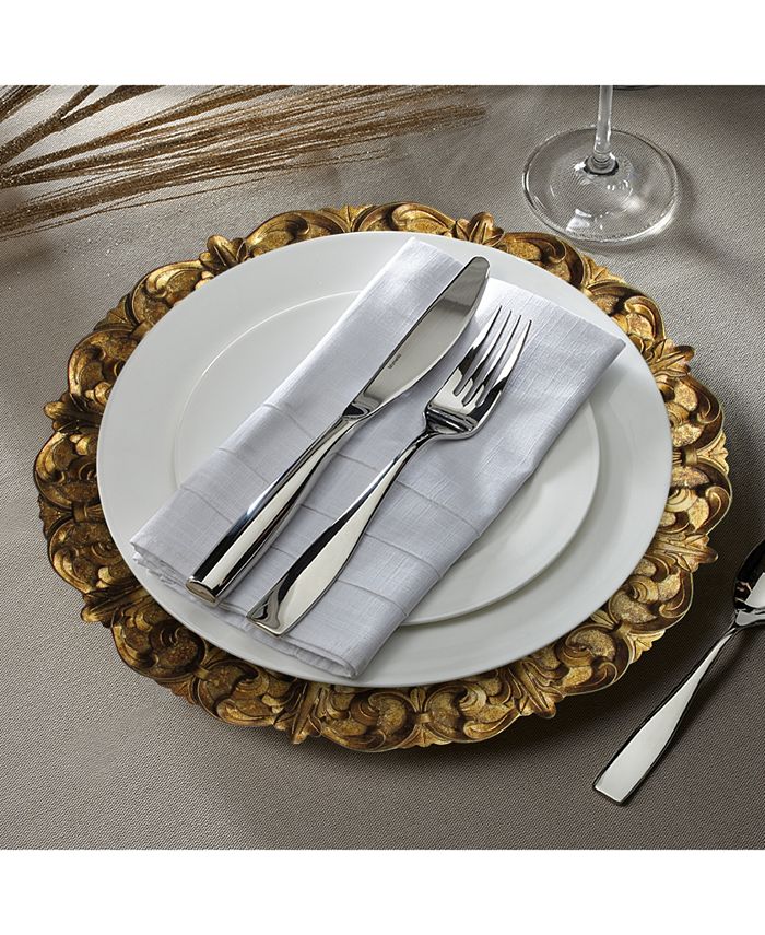 American Atelier Jay Import Gold Embossed Charger Plate Macy's