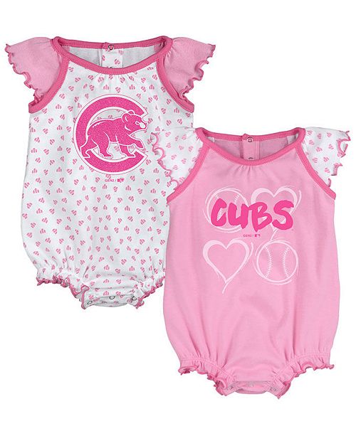 Outerstuff Chicago Cubs Heart Creeper Set Infants 0 9 Months Reviews Sports Fan Shop By Lids Men Macy S