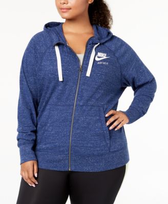 nike plus size gym vintage hoodie