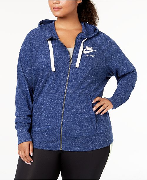 Nike Plus Size Sportswear Gym Vintage Hoodie Reviews Tops Plus Sizes Macy S