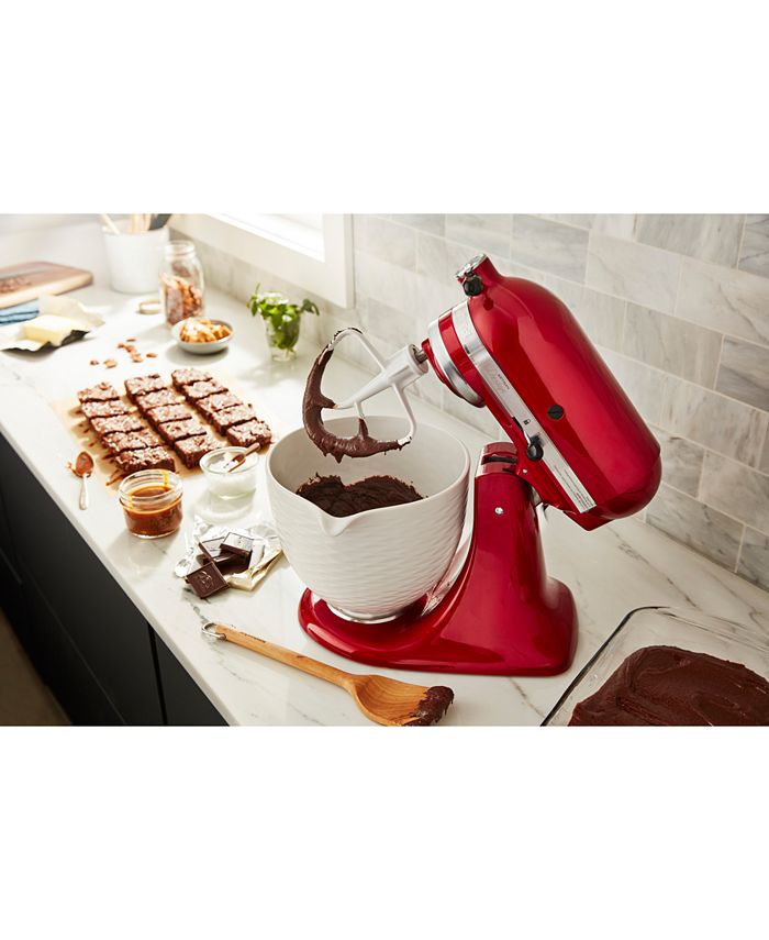 KitchenAid 5Qt. Textured Ceramic Bowl KSM2CB5TLW Macy's