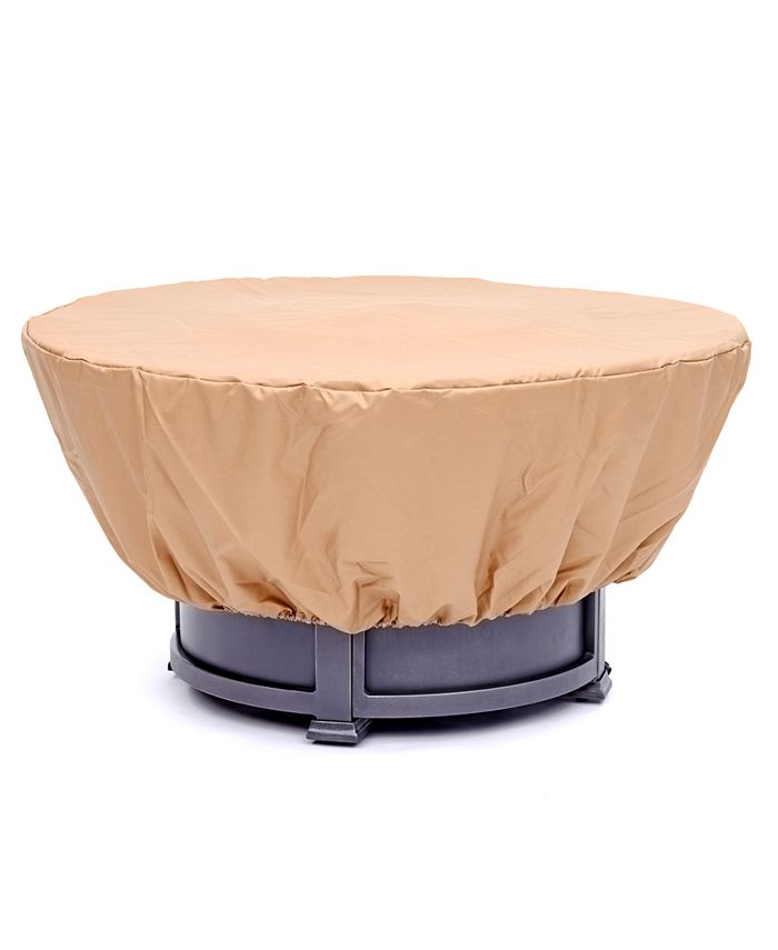 Agio Vintage II 5Pc. Round Fire Pit Chat Set, with Sunbrella® Cushions