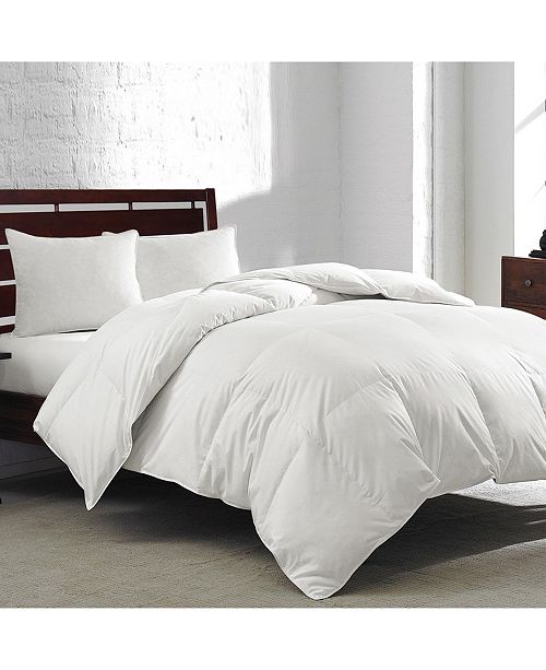 Royal Luxe White Goose Feather Down 240 Thread Count Twin