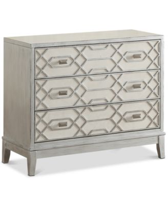 Coast to Coast - Comstock Ivory Three-Drawer Chest, Quick Ship