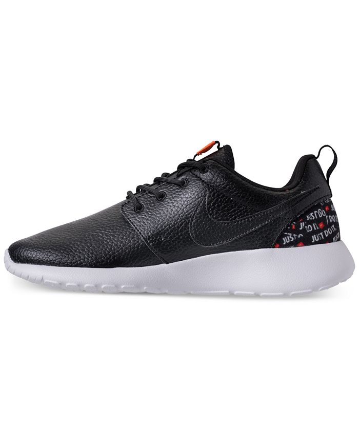 Women's roshe one premium just do it casual sneakers from finish line outlet