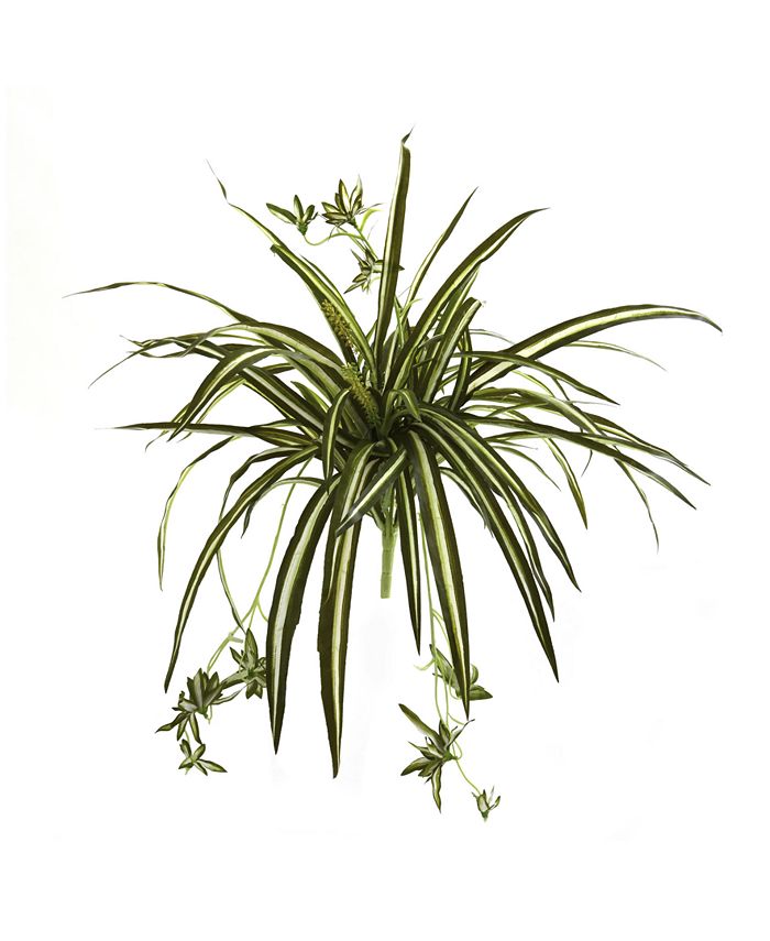 Nearly Natural - 4-Pc. 23" Spider Plant Artificial Bush Set