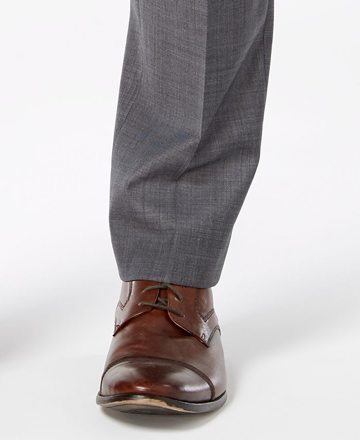 Calvin Klein Men's X-Fit Slim-Fit Stretch Suit Pants & Reviews - Pants - Men - Macy's