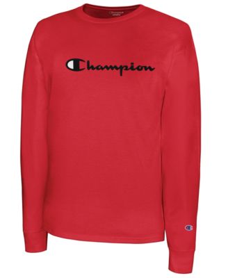 champion outfit red