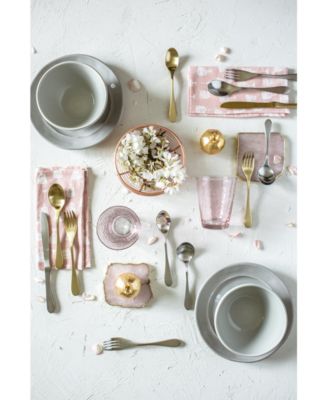 Knork Satin Brass  5-Pc. Place Setting