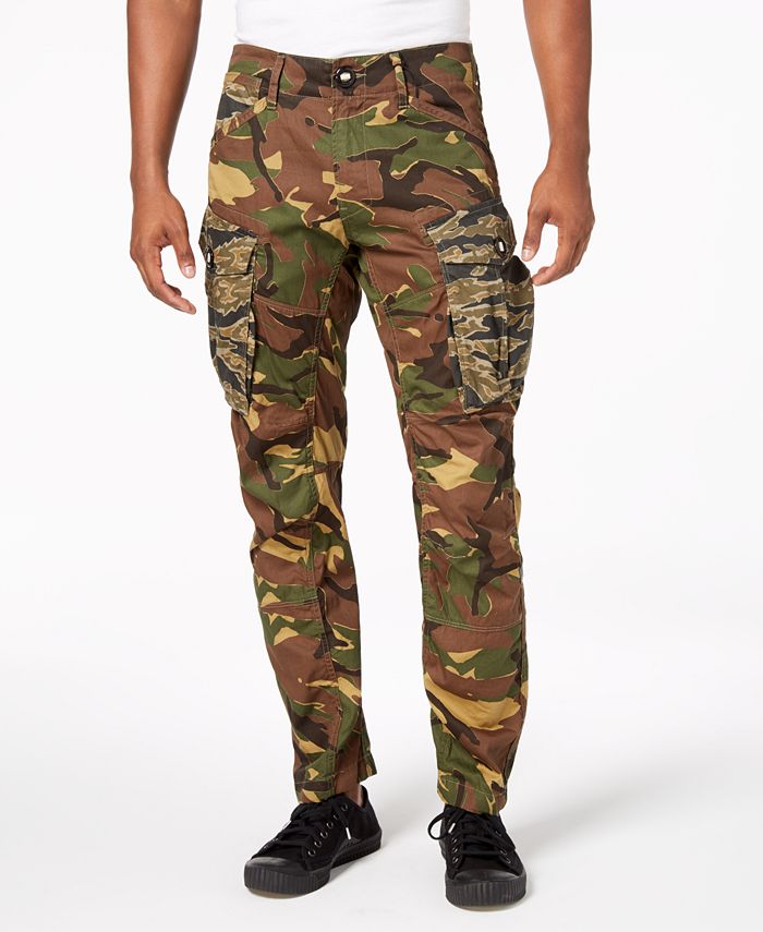 G-Star Raw Men's Rovic 3D Camo-Print Pants, Created for Macy's - Macy's