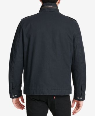 Men's Cotton Zip-Front Jacket  