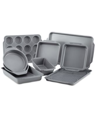 Nonstick Bakeware Set with Cooling Rack, 10-Piece