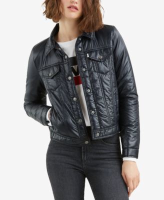 levi puffer jacket women's