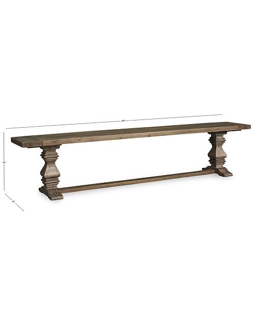Furniture Tristan Bench Created For Macy S Reviews Furniture