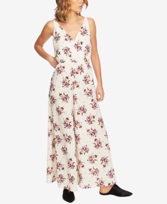1 state floral jumpsuit