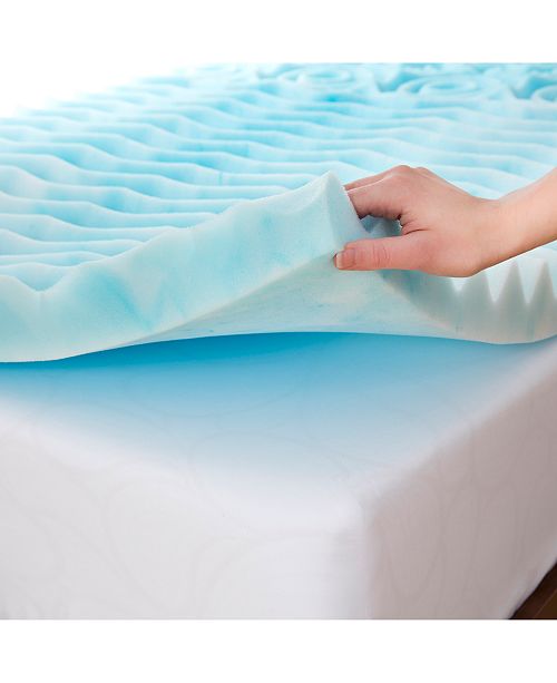 Authentic Comfort 5Zone 4" Twin XL Orthopedic Foam Mattress Topper