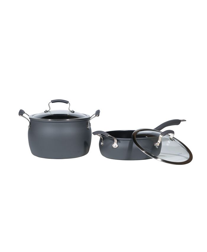 Epicurious 11Pc. Hard Anodized Cookware Set Macy's
