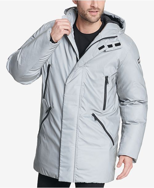 Dkny Men S Full Length Hooded Parka Created For Macy S Reviews