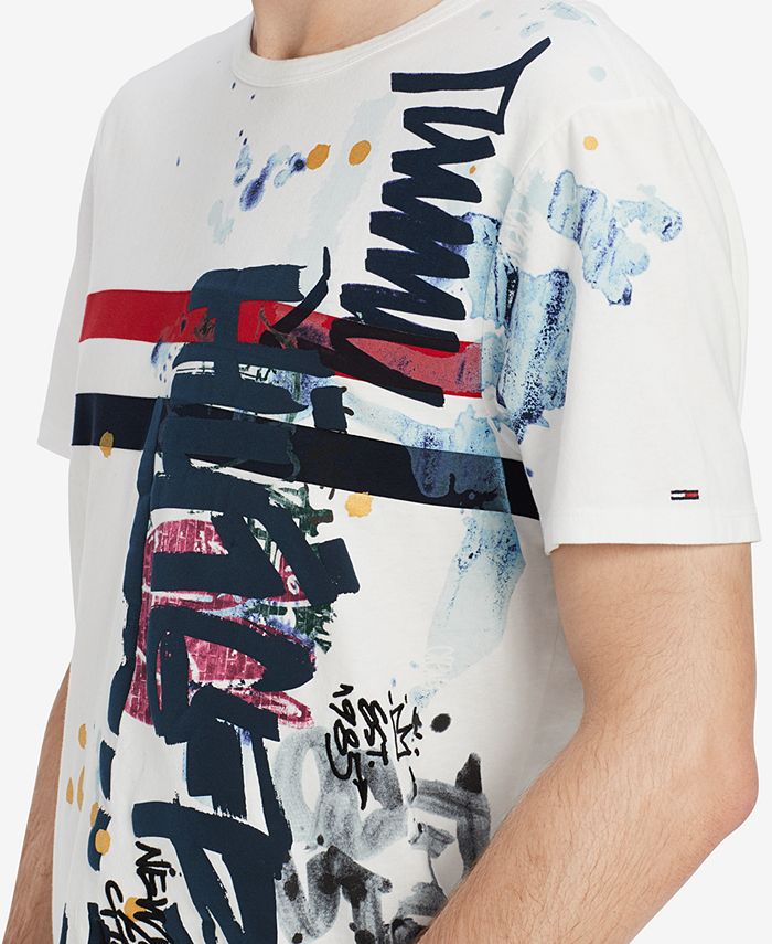 Tommy Hilfiger Men's Otto Graphic T-Shirt, Created for Macy's - Macy's