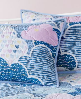 Intelligent Design Cloud Reversible Coverlet Set, Daybed