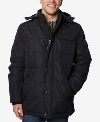 fur hooded jacket mens