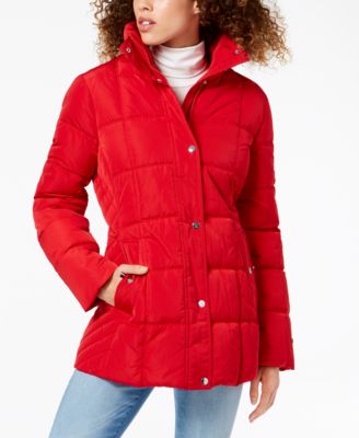 Tommy Hilfiger Hooded Faux-Fur-Trim 