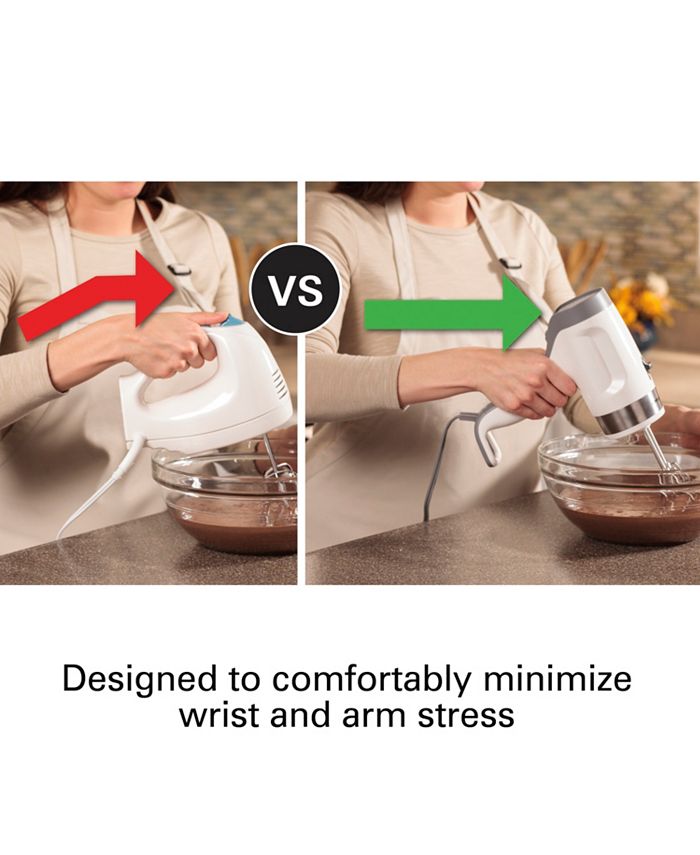 Hamilton Beach ErgoMix Ergonomic Hand Mixer Macy's