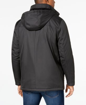 calvin klein men's jacket with hood