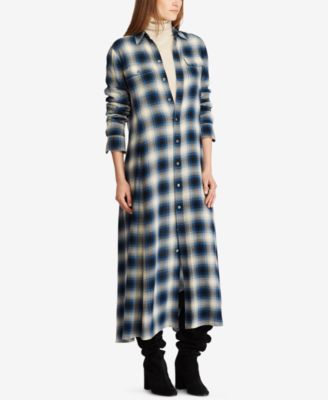 ralph lauren plaid dress