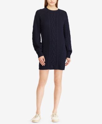 polo sweater dress