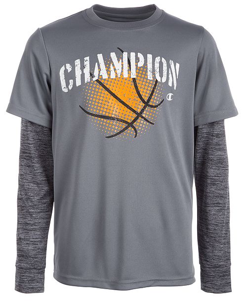 Champion Toddler Boys Basketball Print T Shirt Reviews Shirts
